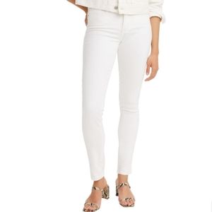 Levi's Classic Mid-Rise Skinny Jean White Size 12